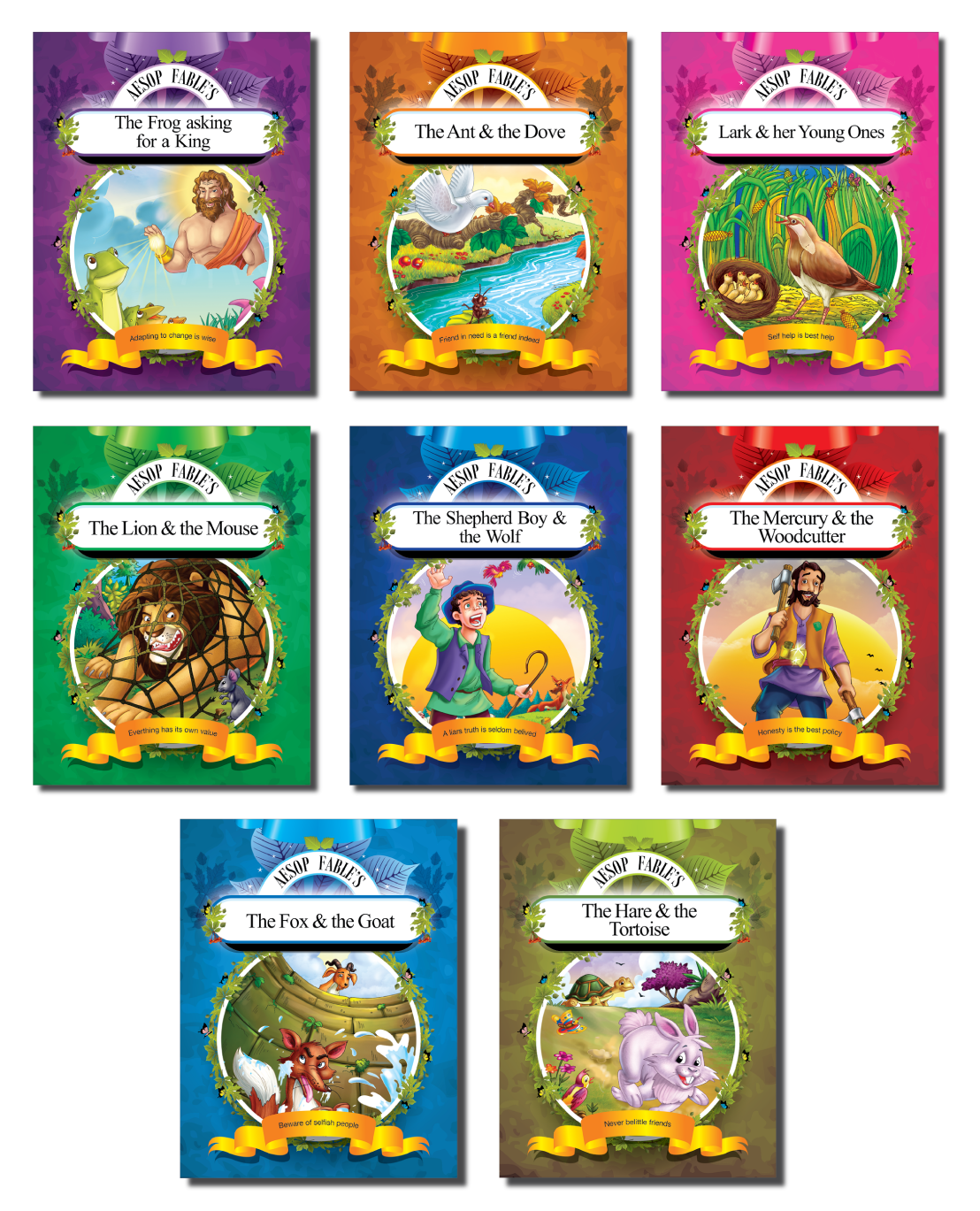 Gogo Kids Aesop Fables (Set of 8)